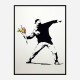 Love Is In The Air Banksy Art Print