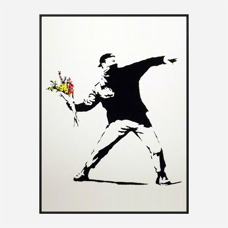 Love Is In Air Art Print Banksy The