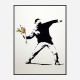 Love Is In The Air Banksy Art Print