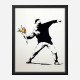 Love Is In The Air Banksy Art Print