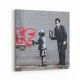 Ghetto 4 Life by Banksy Art Print