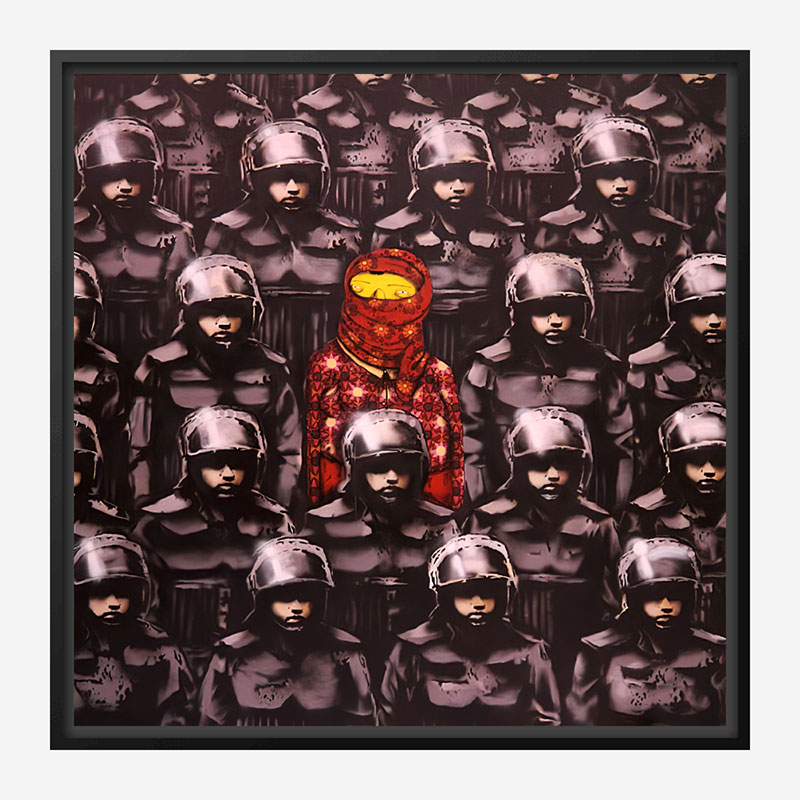 West 24th Street #2 by Banksy Art Print West 24th Street #2 by Banksy Art Print
