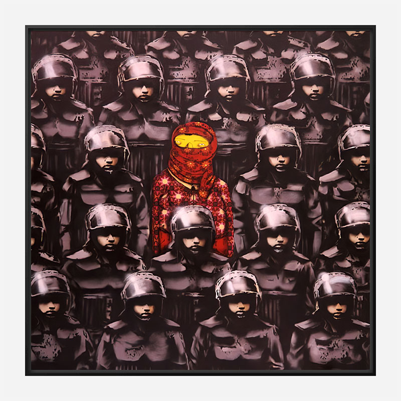 West 24th Street #2 by Banksy Art Print