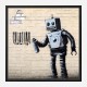 Tagging Robot by Banksy Art Print