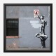 Banksy Graffiti Is A Crime Art Print