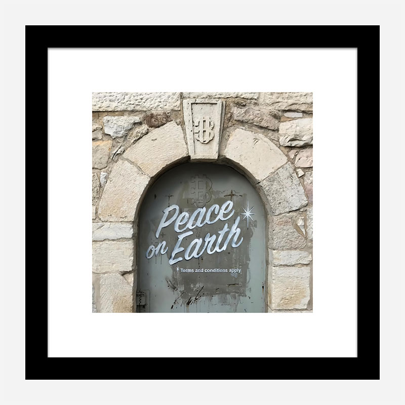 Banksy Peace On Earth Art Print