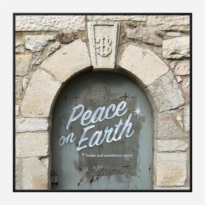 Banksy Peace On Earth Art Print