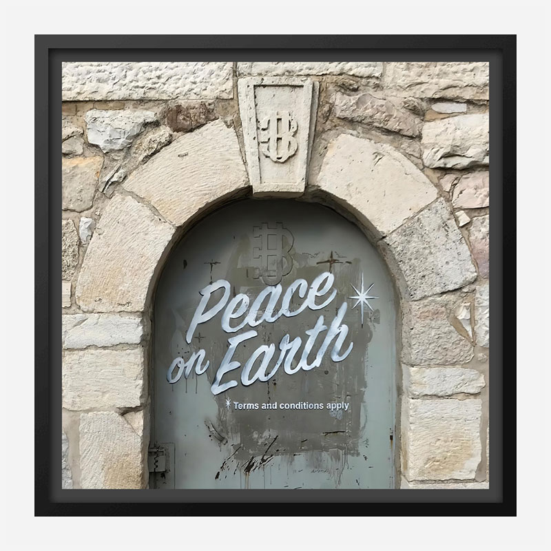 Banksy Peace On Earth Art Print