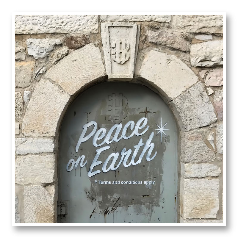 Banksy Peace On Earth Art Print