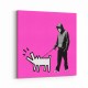 Choose Your Weapon Pink by Banksy Art Print