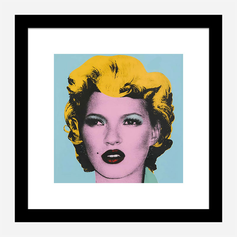 Kate Moss by Banksy Art Print