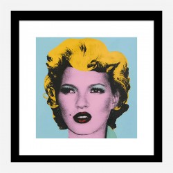 Kate Moss by Banksy Art Print