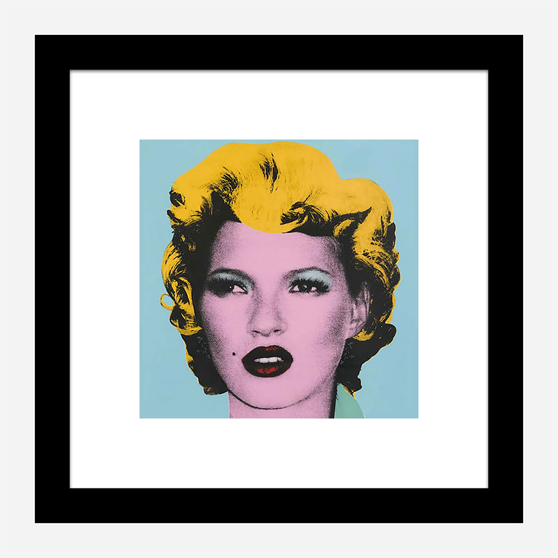 Kate Moss by Banksy Art Print