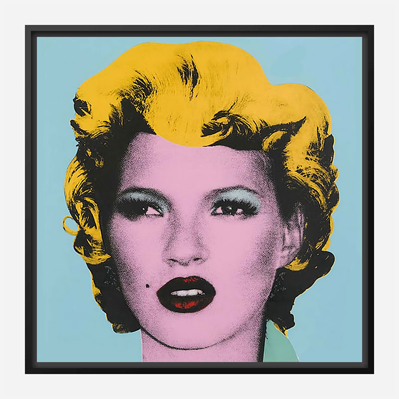 Kate Moss by Banksy Art Print