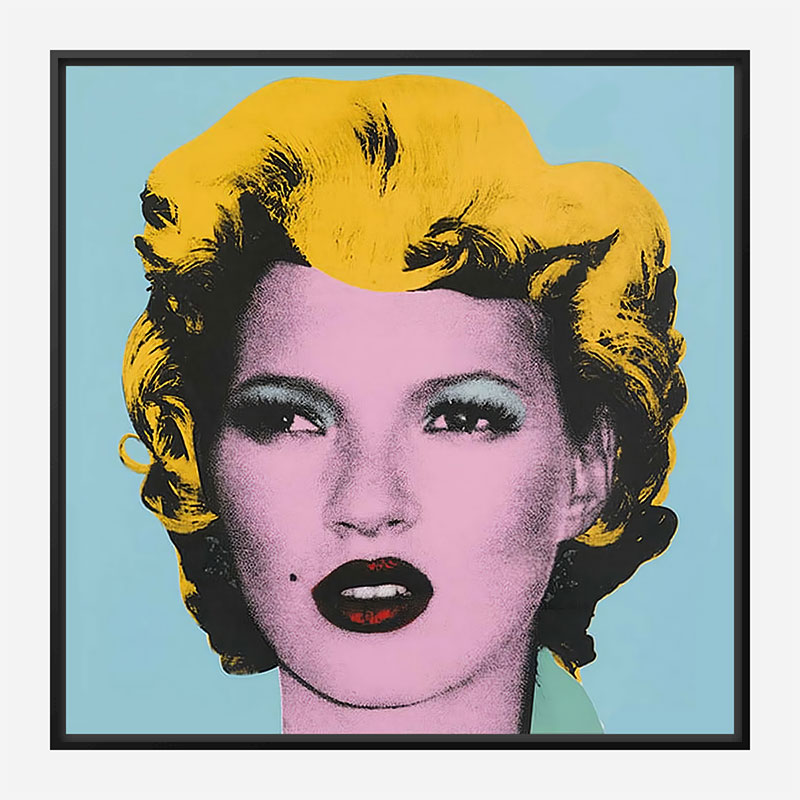 Kate Moss by Banksy Art Print