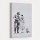 Banksy Stop and Search Art Print