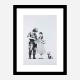 Banksy Stop and Search Art Print