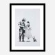 Banksy Stop and Search Art Print