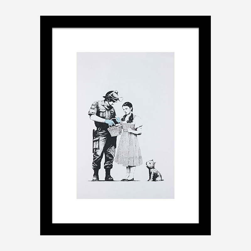 Banksy Stop and Search Art Print