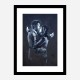 Banksy Mobile Lovers Art Print