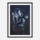 Banksy Mobile Lovers Art Print