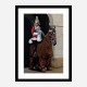 Horse Guard By Banksy Art Print