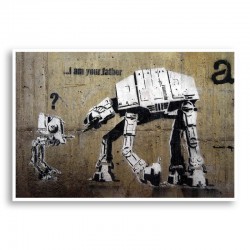 I Am Your Father Banksy Wall Art