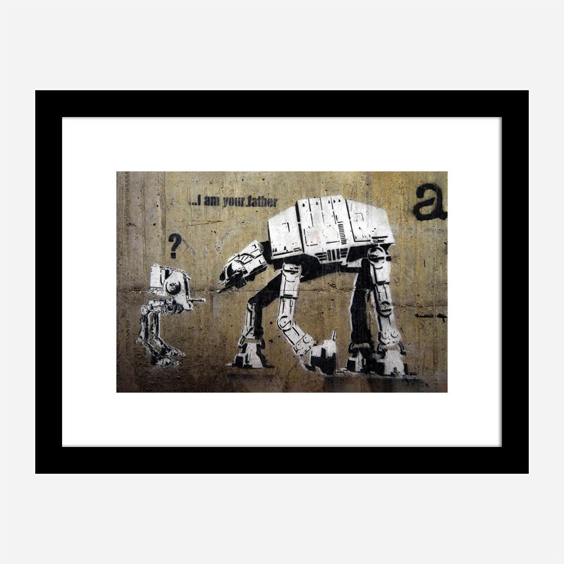 I Am Your Father Banksy Wall Art