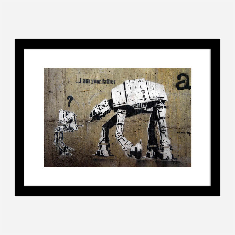 I Am Your Father Banksy Wall Art