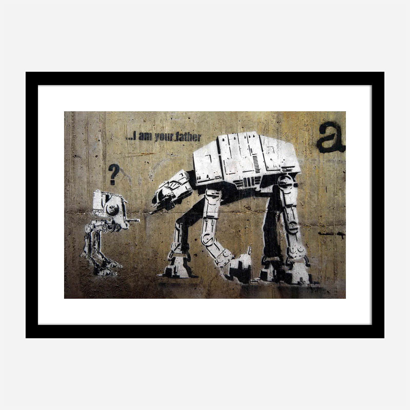 I Am Your Father Banksy Wall Art