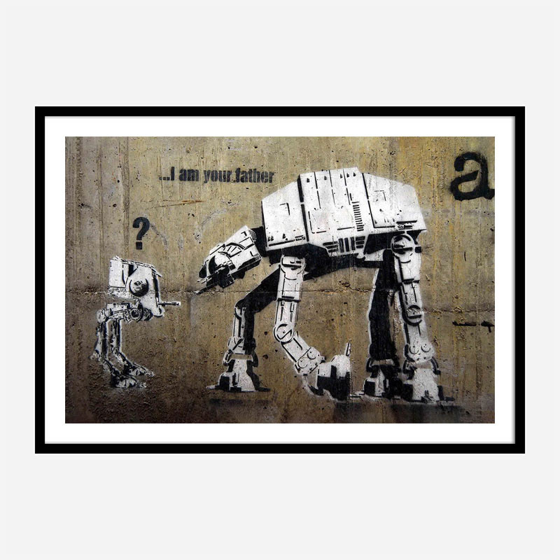 I Am Your Father Banksy Wall Art