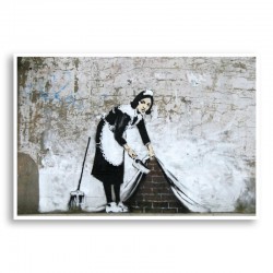 Sweep It Under The Carpet Banksy Wall Art