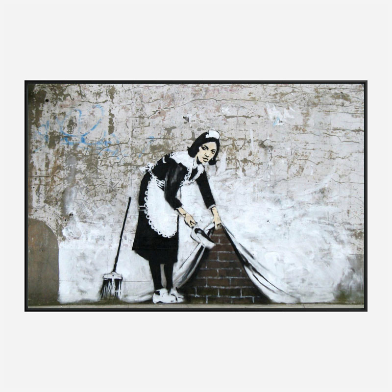 Sweep It Under The Carpet Banksy Wall Art