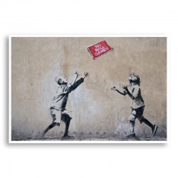 No Ball Games Banksy Wall Art