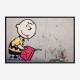 Charlie Brown Banksy Wall Art