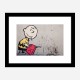 Charlie Brown Banksy Wall Art