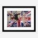 Banksy Flame Thrower Union Jack Wall Art