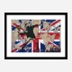 Banksy Flame Thrower Union Jack Wall Art