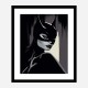 Catwoman Illustration 2 Art Print