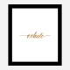 Exhale Gold Typography Wall Art Exhale Gold Typography Wall Art