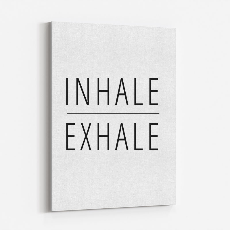 Inhale - Exhale Art Print