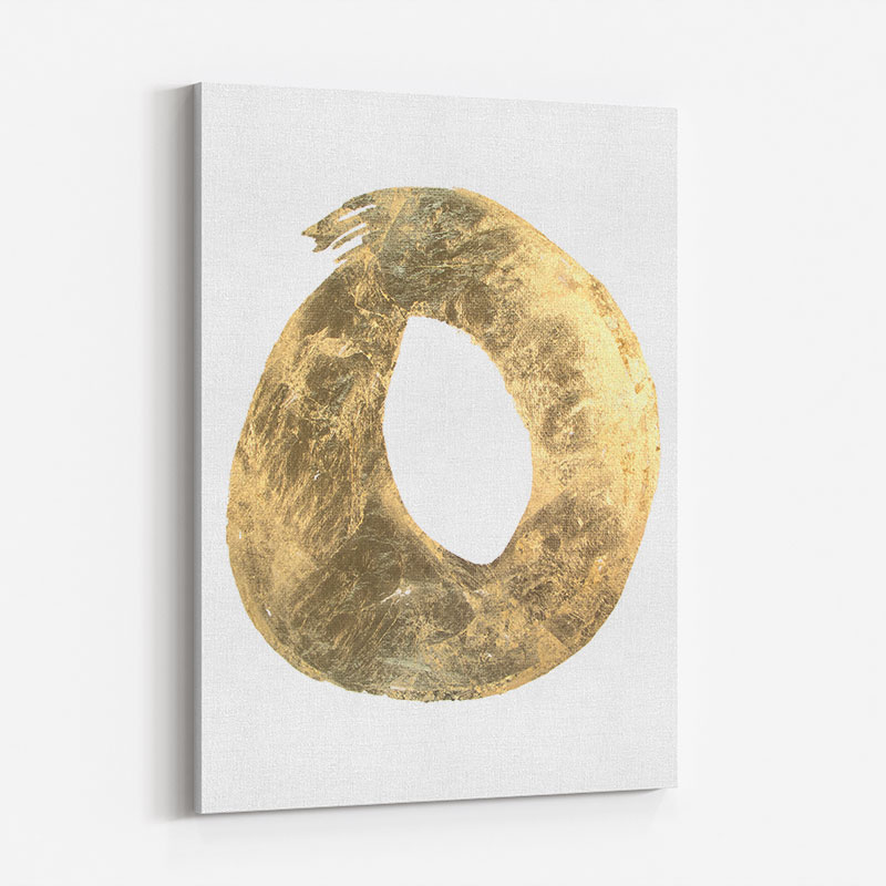 Golden O Typography Art Print Golden O Typography Art Print
