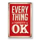 Everything Typography Wall Art Everything Typography Wall Art