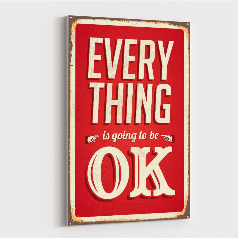 Everything Typography Wall Art