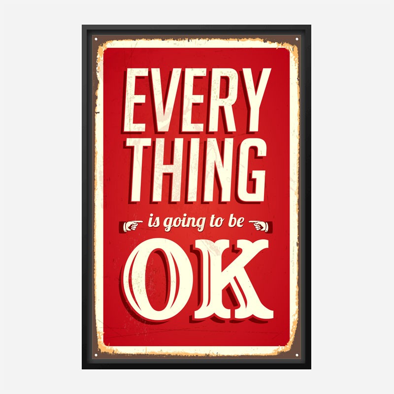 Everything Typography Wall Art