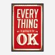 Everything Typography Wall Art