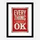 Everything Typography Wall Art Everything Typography Wall Art