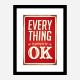 Everything Typography Wall Art