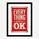 Everything Typography Wall Art Everything Typography Wall Art