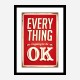 Everything Typography Wall Art Everything Typography Wall Art
